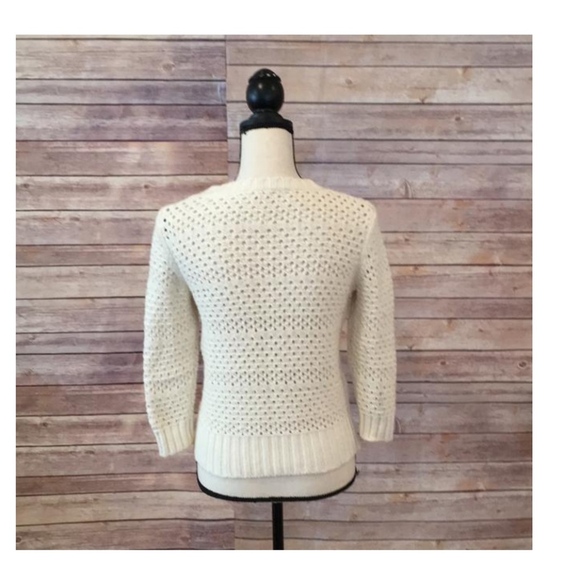 Far Away From Close Alabaster Tassel Sweater - Picture 5 of 5